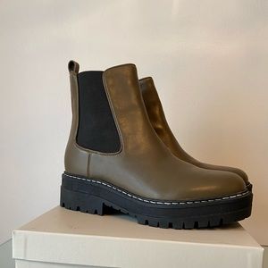 Marc Fisher Chelsea Lug Sole Boots